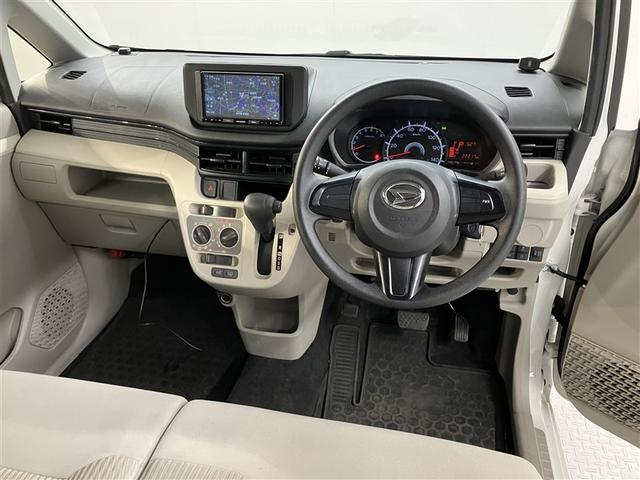 ムーヴ Ｌ　ＳＡＩＩＩ　ＶＳＣ　ｉ－ＳＴＯＰ　キーレスエントリーシステム　Ｗエアバッグ　バックモニター　ワンセグＴＶ　フロントベンチシート　ドラレコ　ＡＵＸ対応　ナビＴＶ　エアコン　メモリーナビ　ＡＢＳ　パワーウィンドウ（5枚目）