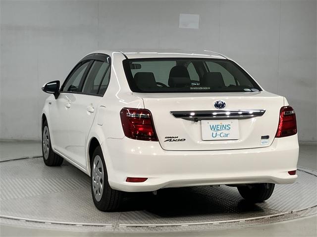 カローラアクシオ ハイブリッド　ＥＸ　イモビライザー　エアコン　バックモニター　衝突軽減ブレーキ　ワンセグ　キーレスキー　パワーウィンドウ　パワーステアリング　メモリーナビ　ナビ＆ＴＶ　ＤＶＤ再生（4枚目）