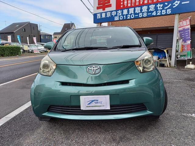 Toyota Iq 130g Leather Package 09 Green Km Details Japanese Used Cars Goo Net Exchange