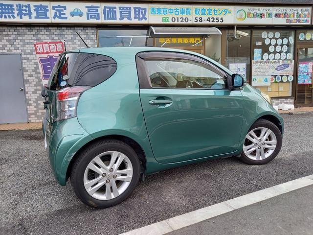 Toyota Iq 130g Leather Package 09 Green Km Details Japanese Used Cars Goo Net Exchange
