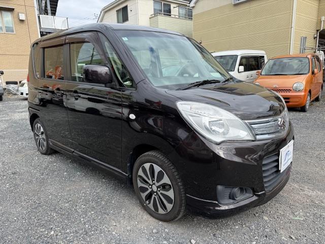 ソリオ X 左オートスライドドア/スマートキープッシュスタート/ストラーダSDナビ/地デジ/Bluetooth/前後ドラレコ/ETC/純正アルミ(2枚目)