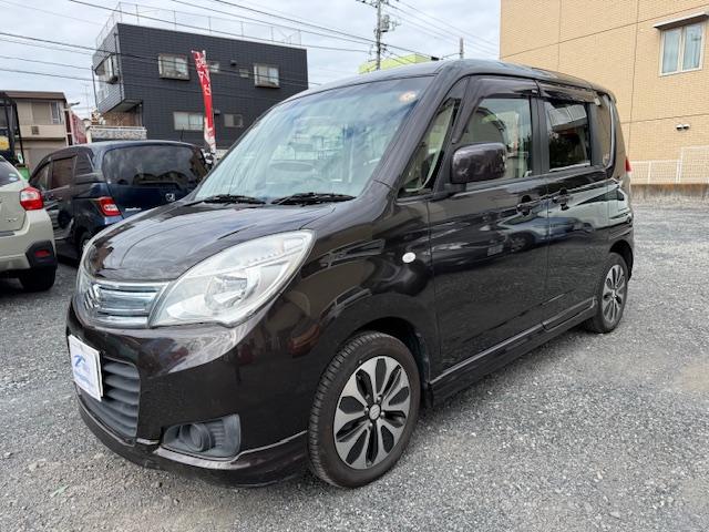 ソリオ X 左オートスライドドア/スマートキープッシュスタート/ストラーダSDナビ/地デジ/Bluetooth/前後ドラレコ/ETC/純正アルミ(4枚目)