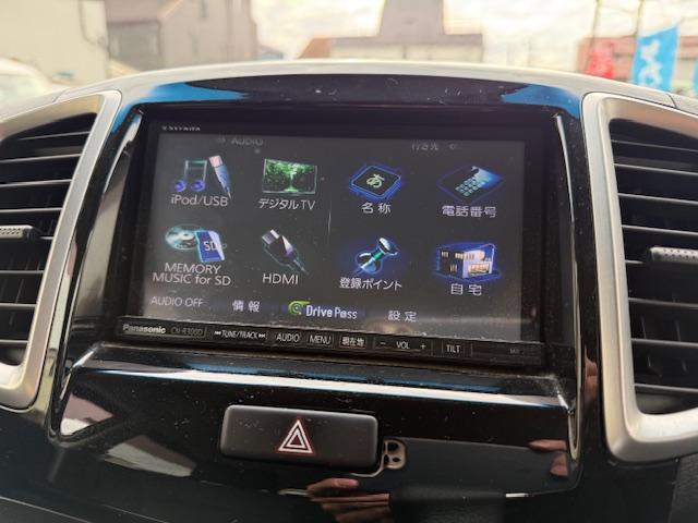 ソリオ X 左オートスライドドア/スマートキープッシュスタート/ストラーダSDナビ/地デジ/Bluetooth/前後ドラレコ/ETC/純正アルミ(11枚目)