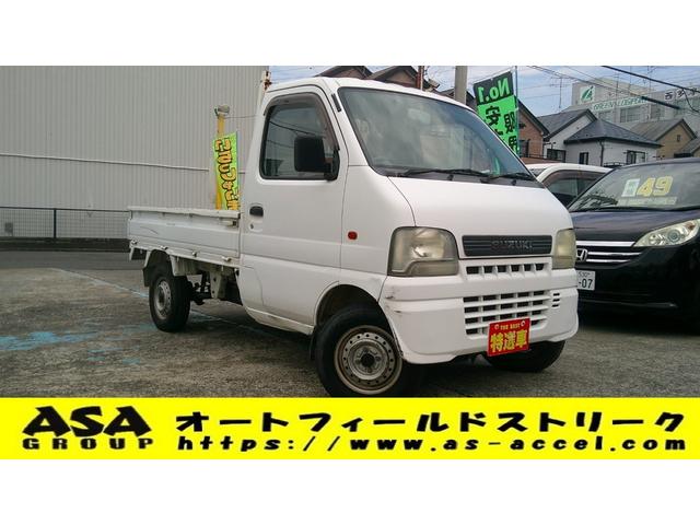 キャリイトラック ＫＵスペシャル　走行距離５３４００キロ／５速車／エアコン（5枚目）