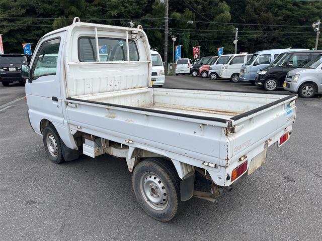 キャリイトラック ＫＡ　パートタイム４ＷＤ　三方開鳥居　ＡＭラジオ　荷台灯　保証書　点検記録簿（8枚目）