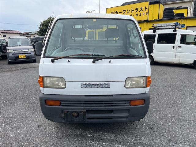 キャリイトラック ＫＡ　パートタイム４ＷＤ　三方開鳥居　ＡＭラジオ　荷台灯　保証書　点検記録簿（11枚目）