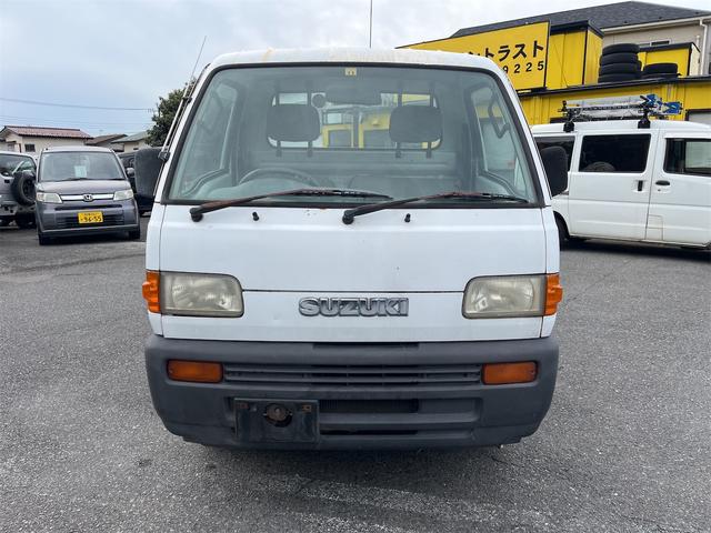 キャリイトラック ＫＡ　パートタイム４ＷＤ　三方開鳥居　ＡＭラジオ　荷台灯　保証書　点検記録簿（12枚目）