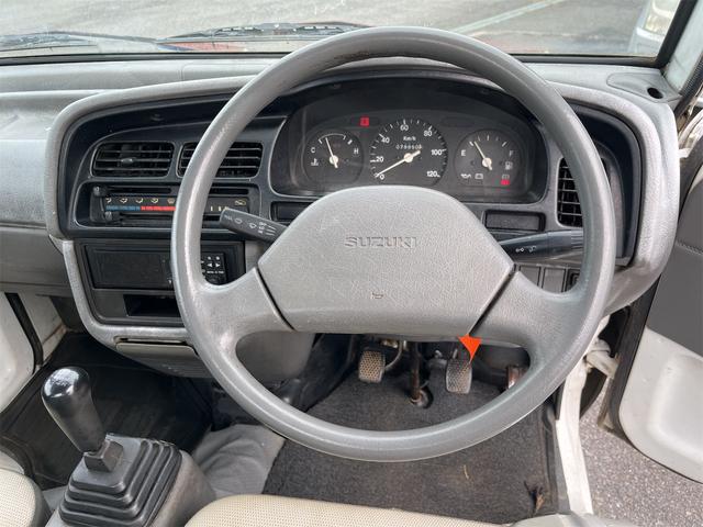 キャリイトラック ＫＡ　パートタイム４ＷＤ　三方開鳥居　ＡＭラジオ　荷台灯　保証書　点検記録簿（17枚目）