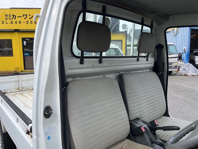 キャリイトラック ＫＡ　パートタイム４ＷＤ　三方開鳥居　ＡＭラジオ　荷台灯　保証書　点検記録簿（23枚目）
