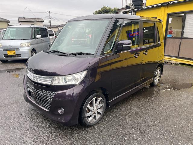 パレットＳＷ ＸＳ　禁煙車　スマートキー　左パワースライドドア　社外ＳＤナビ　ワンセグＴＶ　フルエアロ　純正１４インチアルミ　点検記録簿　保証書　取扱説明書　タイミングチェーン車（11枚目）