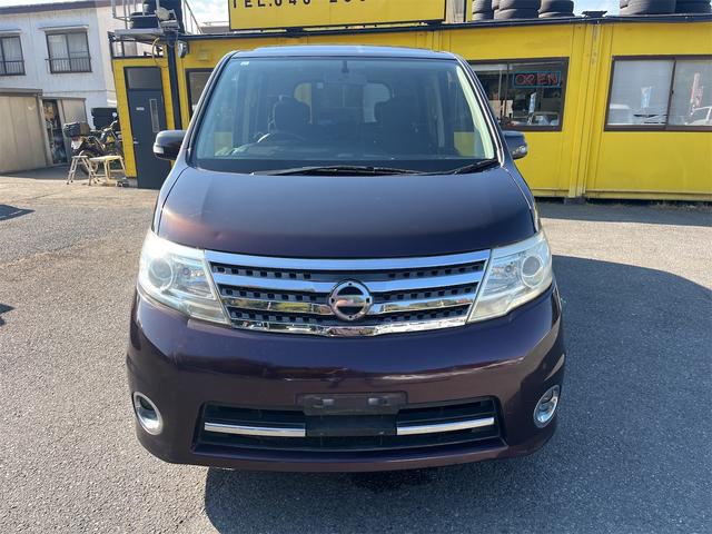 セレナ ハイウェイスター　禁煙車　スマートキー　両側パワースライドドア　ＨＤＤナビ　ワンセグＴＶ　Ｂｌｕｅｔｏｏｔｈオーディオ　バックカメラ　ＥＴＣ　ＨＩＤ　純正１６インチアルミ　タイミングチェーン車（11枚目）