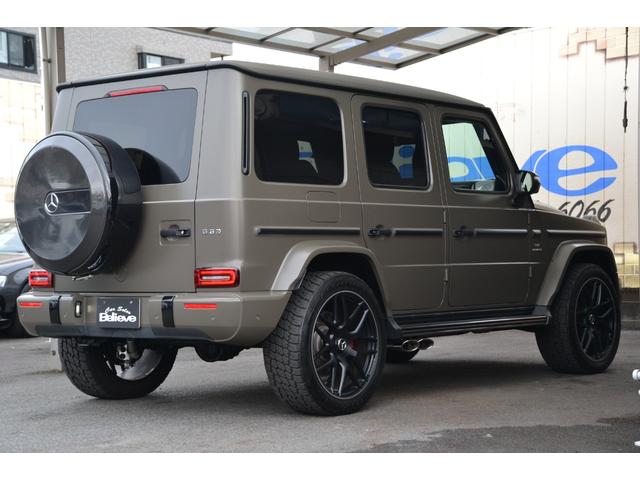 Gクラス G63 マヌファクトゥーアエディション ナビ Bluetooth 全方位カメラ TV USB 前後ドラレコ ETC2.0 サンルーフ ヒーター&ベンチレーション付黒茶革パワーシート デジタルインナーミラー 22AW 取説記録簿 スペアキー(19枚目)