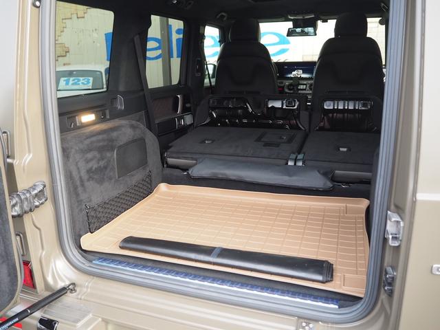 Gクラス G63 マヌファクトゥーアエディション ナビ Bluetooth 全方位カメラ TV USB 前後ドラレコ ETC2.0 サンルーフ ヒーター&ベンチレーション付黒茶革パワーシート デジタルインナーミラー 22AW 取説記録簿 スペアキー(58枚目)