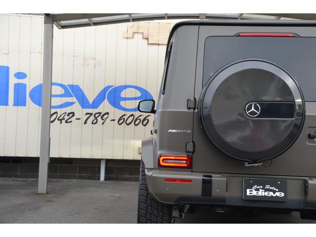 Gクラス G63 マヌファクトゥーアエディション ナビ Bluetooth 全方位カメラ TV USB 前後ドラレコ ETC2.0 サンルーフ ヒーター&ベンチレーション付黒茶革パワーシート デジタルインナーミラー 22AW 取説記録簿 スペアキー(75枚目)