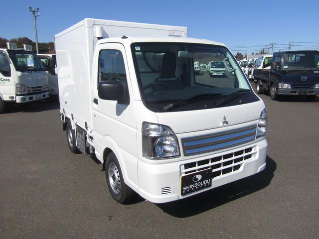 ミニキャブトラック Ｍ　東プレ製冷蔵冷凍車・中温ー５℃設定・４ＷＤ・４ＡＴ・荷箱左ドア・薄型エバボレーター・庫内灯＆安全ブザー・ＡＳＣ・リアソナー・坂道発進アシスト・ぬかるみ脱出アシスト・オートライト・キーレス・助手席エアＢ（3枚目）