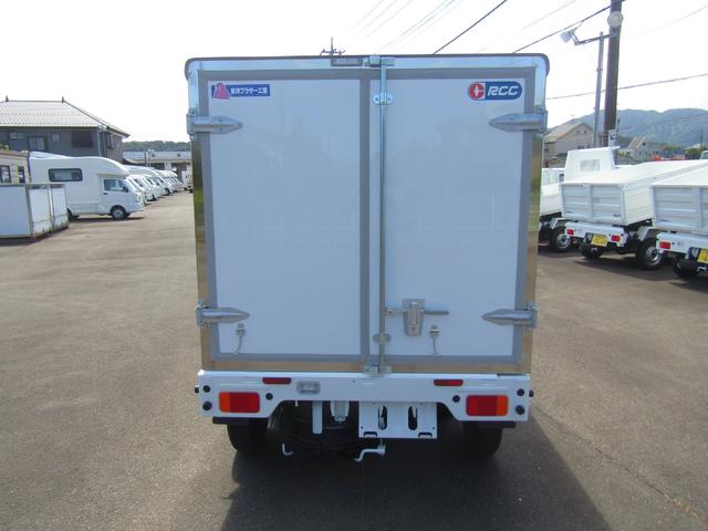 キャリイトラック 　菱重製冷蔵冷凍車・低温ー２５℃設定・荷箱左ドア付・２コンプ・後扉片側９０度ストッパー付・庫内灯＆安全ブザー・ＥＳＰ・強化リアサス・坂道発進アシスト・リアソナー・オートライト・キーレス・箱厚１００ｍｍ（6枚目）