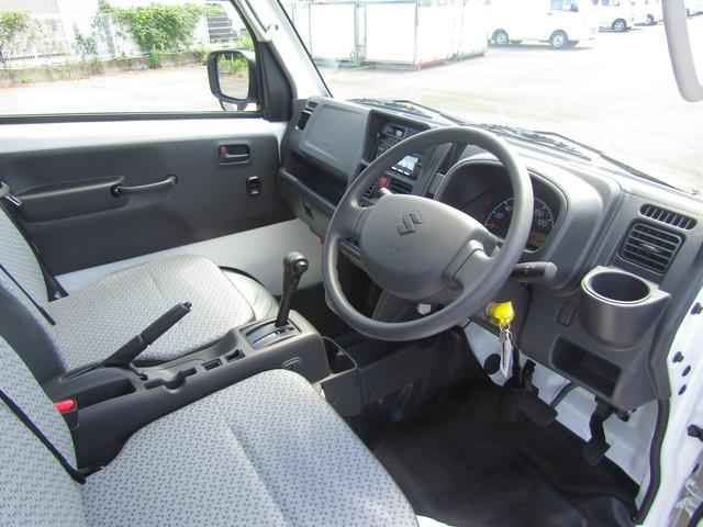 キャリイトラック 　菱重製冷蔵冷凍車・低温ー２５℃設定・荷箱左ドア付・２コンプ・後扉片側９０度ストッパー付・庫内灯＆安全ブザー・ＥＳＰ・強化リアサス・坂道発進アシスト・リアソナー・オートライト・キーレス・箱厚１００ｍｍ（15枚目）