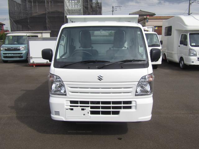キャリイトラック 　新明和製清掃ダンプ・４ＷＤ・５ＭＴ・アオリ高６００ｍｍ・電動油圧・一方開・後部観音扉・横滑り防止・強化Ｒサス・ぬかるみ脱出アシスト・リアソナー・坂道発進アシスト・・キーレス・オートライト・助手席エアＢ（2枚目）
