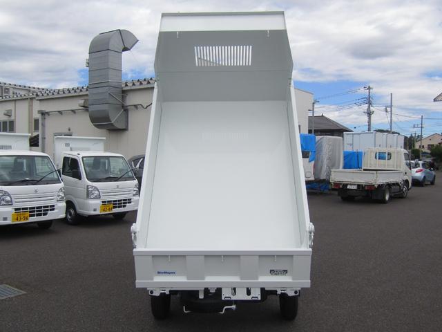 キャリイトラック 頑丈ダンプ　スズキ純正新明和製頑丈ダンプ・あおり高３２０ｍｍ・電動油圧・パネル型ガードフレーム・土砂禁・ＥＳＰ・強化リアサス・リアパーキングセンサー・オートライト・キーレス・助手席エアバッグ・パワーウィンドウ（10枚目）