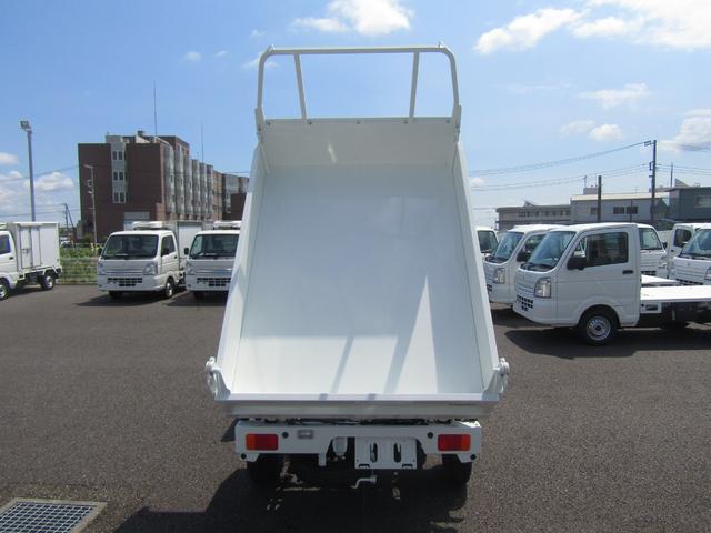 キャリイトラック 　純正新明和製リフトダンプ・高低速２段切替式パートタイム４ＷＤ・デフロック・電動油圧・土砂禁・収納式アウトリガー・セーフティ付・ＥＳＰ・強化Ｒサス・坂道発進アシスト・リアソナー・オートライト・キーレス（8枚目）