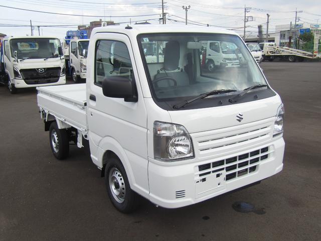 キャリイトラック 　純正金太郎ダンプ・高低速２段切替式パートタイム４ＷＤ・デフロック・電動油圧・土砂禁・キャビン一体型アングルポスト（格子型）・ＥＳＰ・強化リアサス・リアパーキングセンサー・オートライト・キーレス・三方開（3枚目）
