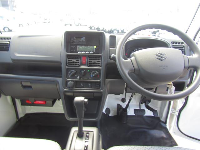 キャリイトラック 菱重製冷蔵冷凍車・低温ー25℃設定・荷箱左ドア付・2コンプ・後扉片側90度ストッパー付・庫内灯&安全ブザー・ESP・強化リアサス・坂道発進アシスト・リアソナー・オートライト・キーレス・箱厚100mm(16枚目)