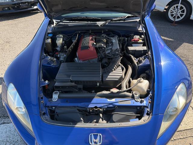Ｓ２０００ ベースグレード　中期型　ディーラー車検整備済み　無事故車　ノーマル車　ガラス幌　黒革　禁煙車（9枚目）