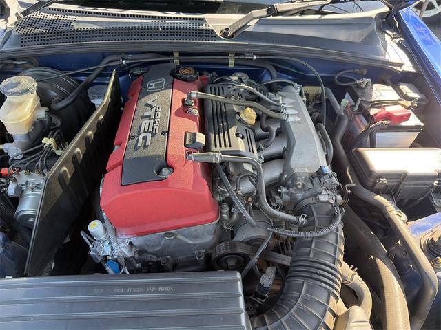 Ｓ２０００ ベースグレード　中期型　ディーラー車検整備済み　無事故車　ノーマル車　ガラス幌　黒革　禁煙車（10枚目）