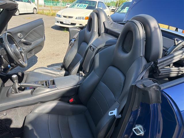 Ｓ２０００ ベースグレード　中期型　ディーラー車検整備済み　無事故車　ノーマル車　ガラス幌　黒革　禁煙車（24枚目）
