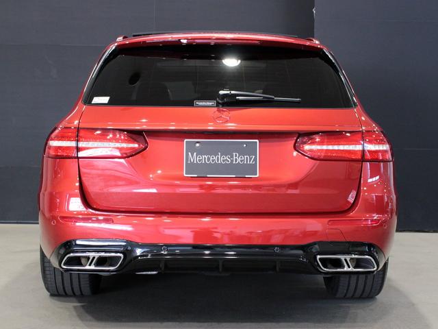 E63 S 4マチック+ ステーションワゴン MB認定2年保証 エクスクルーシブPKG ヒヤシンスレッド ナッツブラウン本革シート(8枚目)