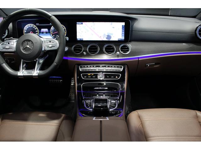 E63 S 4マチック+ ステーションワゴン MB認定2年保証 エクスクルーシブPKG ヒヤシンスレッド ナッツブラウン本革シート(10枚目)