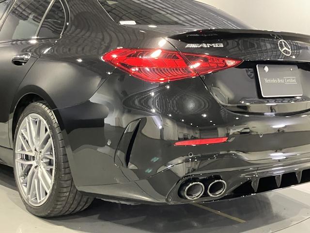 Ｃクラス Ｃ４３　４マチック　認定中古車　ドライブレコーダー　ＥＴＣ　サイドカメラ　ナビ　ＴＶ　クリアランスソナー　ＡＴ　サンルーフ　オートライト　スマートキー　　シートヒーター　シートエアコン　アルミホイール（29枚目）