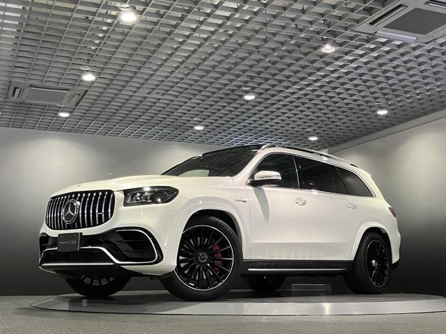 ＧＬＳ ＧＬＳ６３　４マチック＋　認定中古車　ＡＭＧインテリアカーボンパッケージ　左ハンドル　ドライブレコーダー　全周囲カメラ　クリアランスソナー　パワーシート　サンルーフ　ターボ　ナビ　ＴＶ　電動リアゲート　アルミホイール（2枚目）