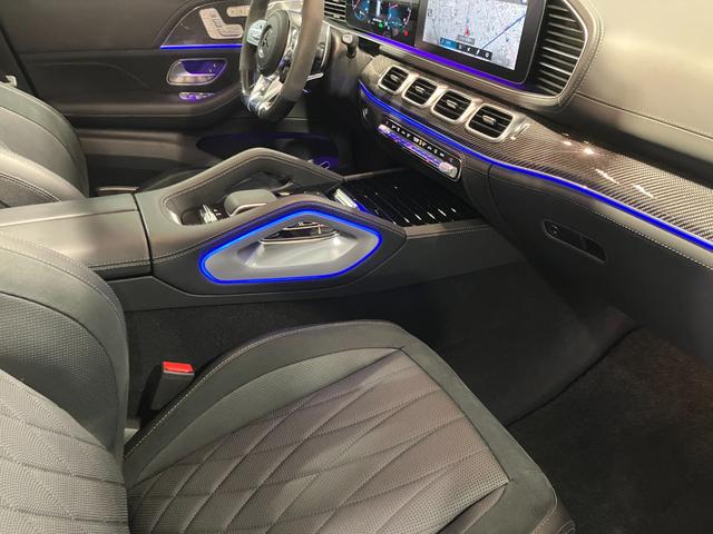 ＧＬＳ ＧＬＳ６３　４マチック＋　認定中古車　ＡＭＧインテリアカーボンパッケージ　左ハンドル　ドライブレコーダー　全周囲カメラ　クリアランスソナー　パワーシート　サンルーフ　ターボ　ナビ　ＴＶ　電動リアゲート　アルミホイール（65枚目）