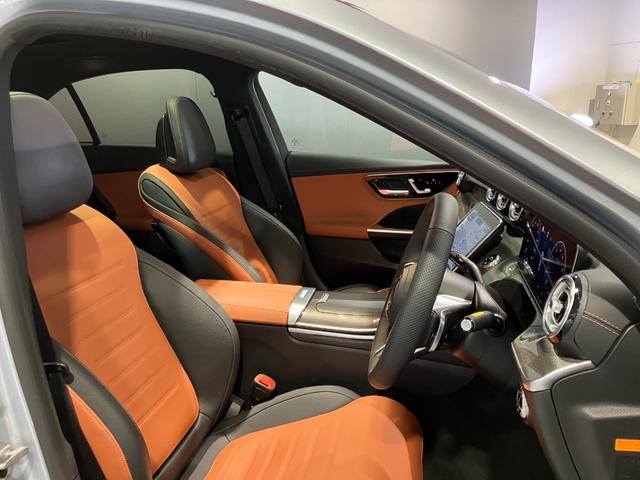 Cクラス C200アバンギャルド AMGライン 認定中古車 クリアランスソナー オートクルーズコントロール 衝突被害軽減システム サイドカメラ ナビ アルミホイール オートライト サンルーフ AT シートヒーター スマートキー アイドリングストップ(15枚目)