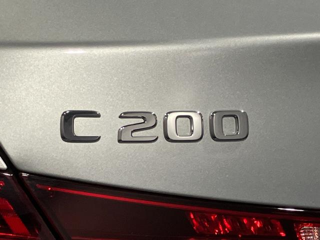 Cクラス C200アバンギャルド AMGライン 認定中古車 クリアランスソナー オートクルーズコントロール 衝突被害軽減システム サイドカメラ ナビ アルミホイール オートライト サンルーフ AT シートヒーター スマートキー アイドリングストップ(35枚目)