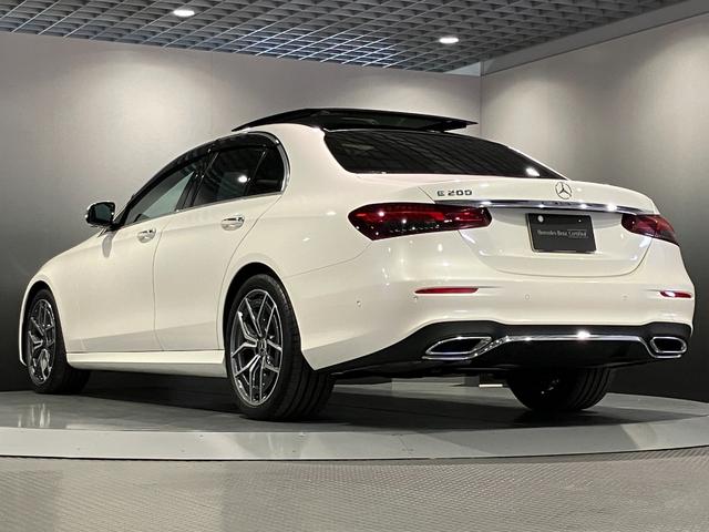 Ｅクラス Ｅ２００　スポーツ　認定中古車　ＡＭＧインテリアパッケージ　エクスクルーシブパッケージ　全周囲カメラ　ナビ　クリアランスソナー　オートクルーズコントロール　衝突被害軽減システム　ＡＴ　サンルーフ　オートライト（23枚目）