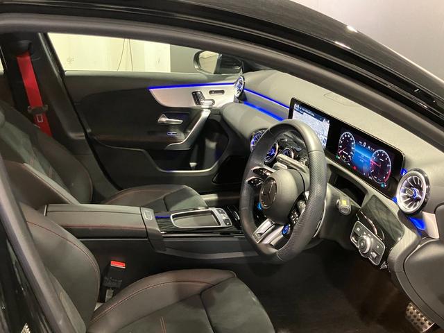 Ａクラスセダン Ａ３５　４マチックセダン　４ＷＤ　クリアランスソナー　レーンアシスト　オートクルーズコントロール　衝突被害軽減システム　バックカメラ　ナビ　ＴＶ　アルミホイール　オートライト　ＬＥＤヘッドランプ　ＡＴ　シートヒーター（35枚目）