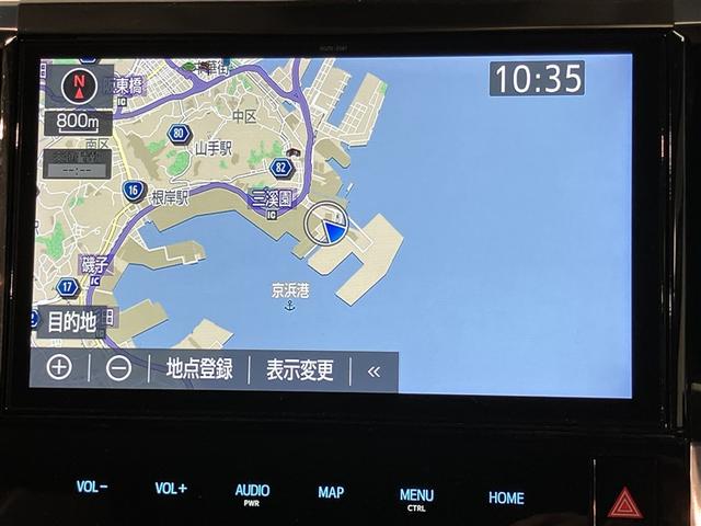 アルファード ２．５Ｓ　Ｃパッケージ　両電動ドア　アイドリングストップ　Ｂモニタ　地デジ　１オーナー　ＤＶＤ再生可能　パノラマルーフ　ナビテレビ　横滑り防止　クルコン　ＡＣ１００Ｖ電源　セキュリティ　ＥＴＣ車載器　ＬＥＤヘッドライト　３列（6枚目）