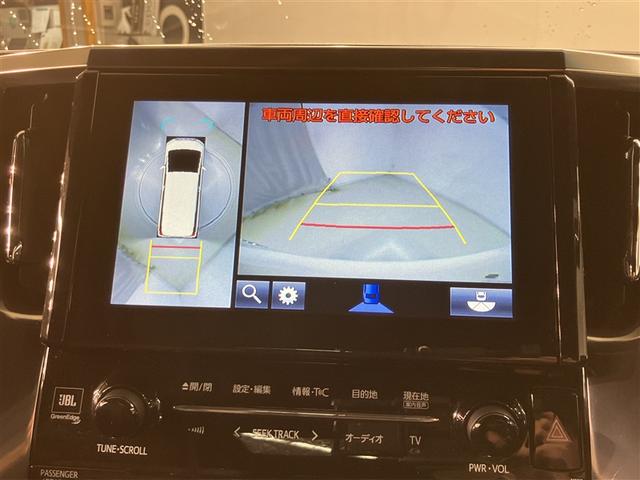 アルファードハイブリッド エグゼクティブラウンジ　サンル－フ　インテリジェントクリアランスソナー　地デジＴＶ　両側電動スライドドア　ドライブレコーダー　バックモニタ－　ＬＥＤライト　横滑り防止機能　４ｗｄ　３列シート　オートクルーズコントロール（8枚目）