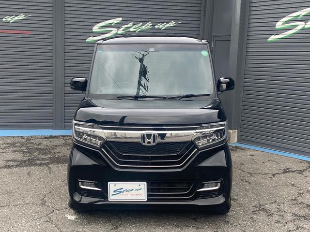 N-BOXカスタム G・EXターボホンダセンシング 純正ナビ バックカメラ 地デジTV 両側パワースライドドア(2枚目)
