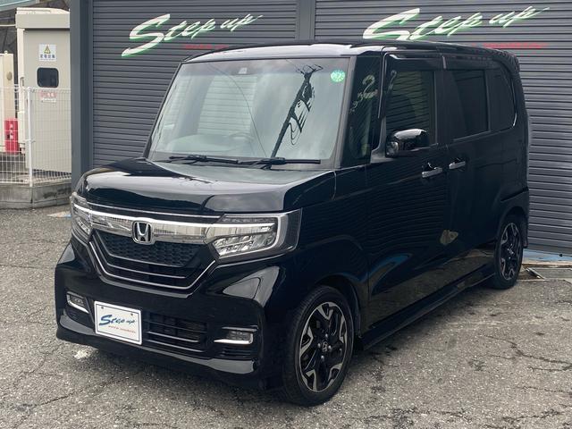 N-BOXカスタム G・EXターボホンダセンシング 純正ナビ バックカメラ 地デジTV 両側パワースライドドア(3枚目)