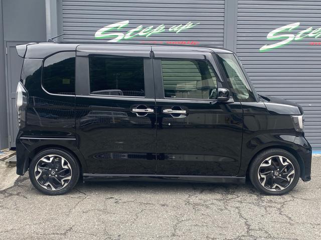 N-BOXカスタム G・EXターボホンダセンシング 純正ナビ バックカメラ 地デジTV 両側パワースライドドア(5枚目)