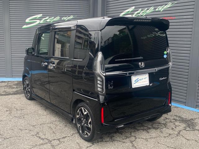 N-BOXカスタム G・EXターボホンダセンシング 純正ナビ バックカメラ 地デジTV 両側パワースライドドア(6枚目)