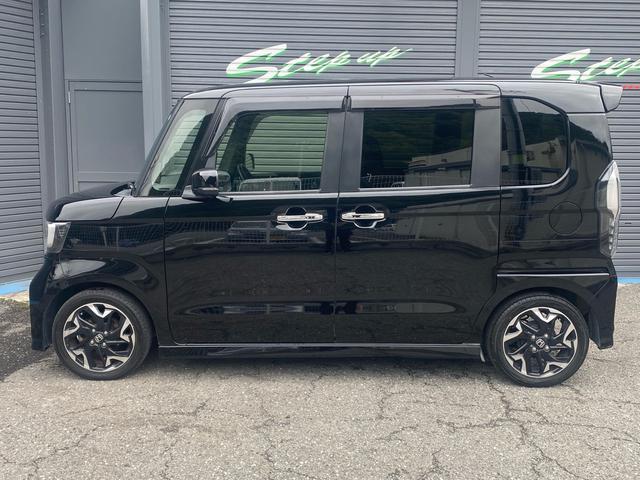 N-BOXカスタム G・EXターボホンダセンシング 純正ナビ バックカメラ 地デジTV 両側パワースライドドア(7枚目)