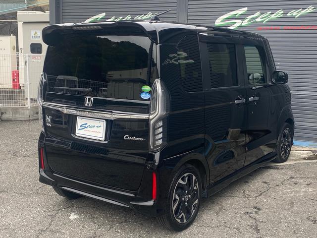 N-BOXカスタム G・EXターボホンダセンシング 純正ナビ バックカメラ 地デジTV 両側パワースライドドア(9枚目)