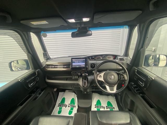 N-BOXカスタム G・EXターボホンダセンシング 純正ナビ バックカメラ 地デジTV 両側パワースライドドア(12枚目)