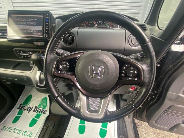 N-BOXカスタム G・EXターボホンダセンシング 純正ナビ バックカメラ 地デジTV 両側パワースライドドア(14枚目)