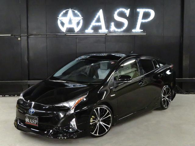 S セーフティセンスパッケージ ワンオーナー車 イクリプスSDナビ 社外19インチAW フルエアロ 新品ダウンサス LEDライト プリクラッシュ レーダークルーズ 地デジTV スマートキー バックカメラ(3枚目)