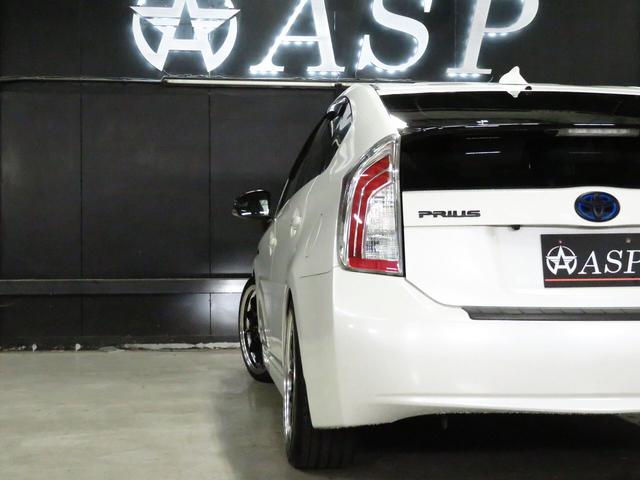 S 後期型 ケンウッドSDナビ SSR18インチAW フルタップ車高調 US仕様ヘッドライト/テールレンズ 黒革調シートカバー ウィンカーミラー Bluetooth接続 地デジTV Bカメラ スマートキー(36枚目)